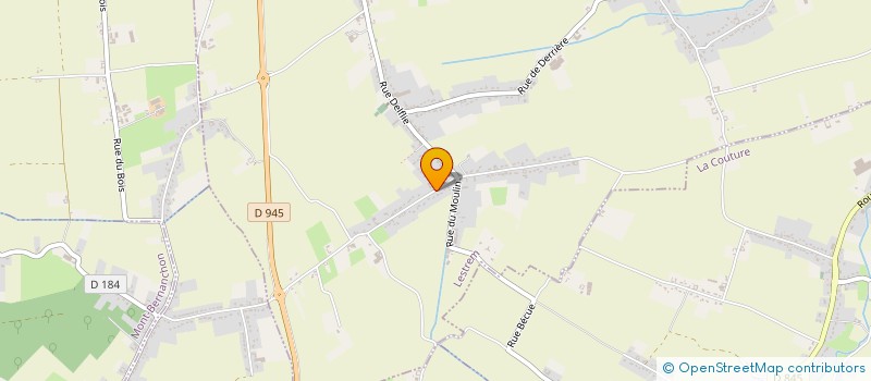 localisation de l'entreprise SCI DU PARADIS  LESTREM