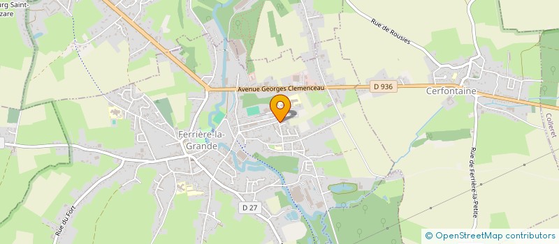 localisation de l'entreprise SCI DU PARADIS BLANC  FERRIERE-LA-GRANDE