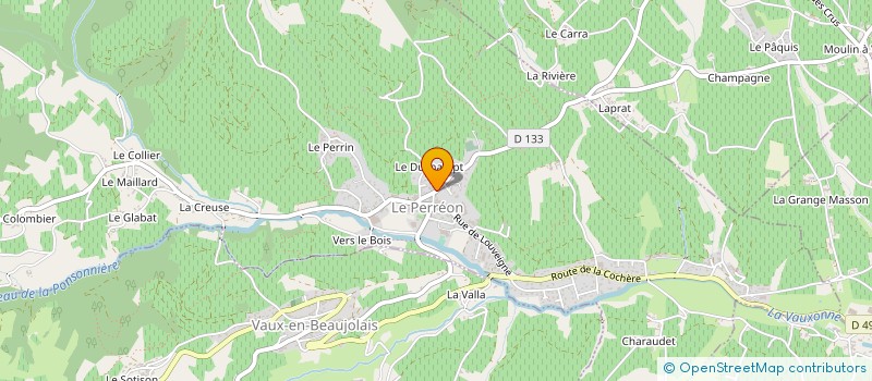 localisation de l'entreprise SCI DU PARAGARD  BLACE