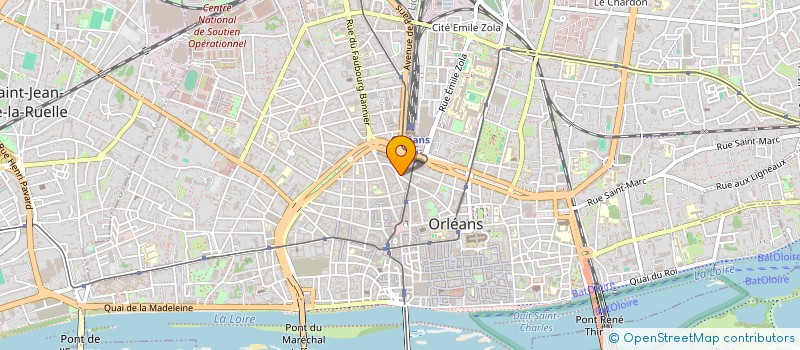 localisation de l'entreprise SCI DU PARAGONE à ORLEANS