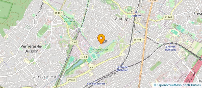 localisation de l'entreprise SCI DU PARC à ANTONY