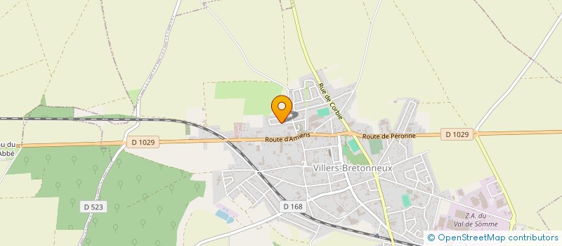 localisation de l'entreprise SCI DU PARC à VILLERS-BRETONNEUX
