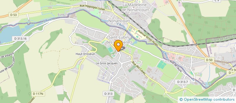 localisation de l'entreprise SCI DU PARC à SAINT-LUBIN-DES-JONCHERETS