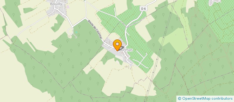 localisation de l'entreprise SCI DU PARC  COURMAS