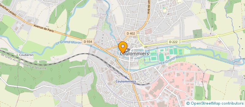 localisation de l'entreprise SCI DU PARC à COULOMMIERS
