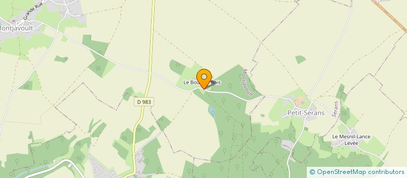 localisation de l'entreprise SCI DU PARC  VAUDANCOURT