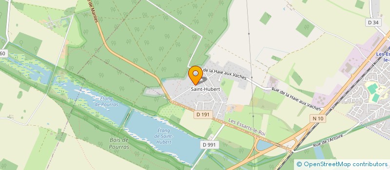 localisation de l'entreprise SCI DU PARC  LES ESSARTS-LE-ROI