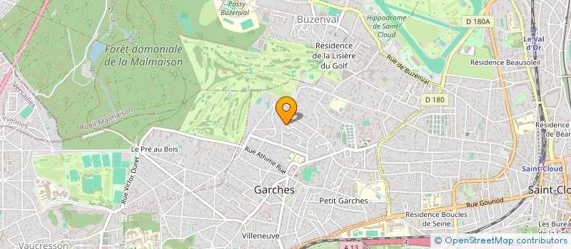 localisation de l'entreprise SCI DU PARC à GARCHES