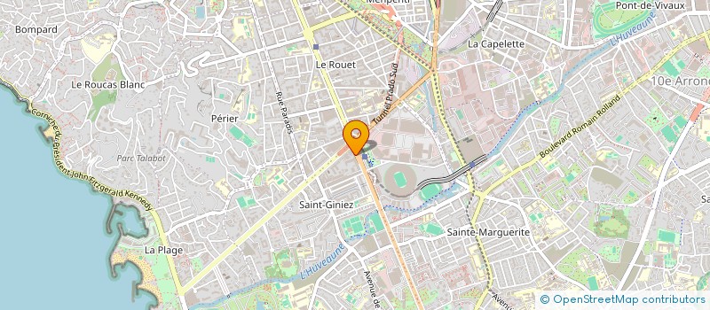 localisation de l'entreprise SCI DU PARC à MARSEILLE