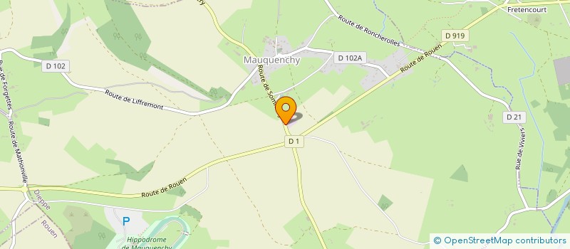 localisation de l'entreprise SCI DU PARC  MAUQUENCHY