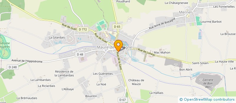 localisation de l'entreprise SCI DU PARC  VAL D'ANAST