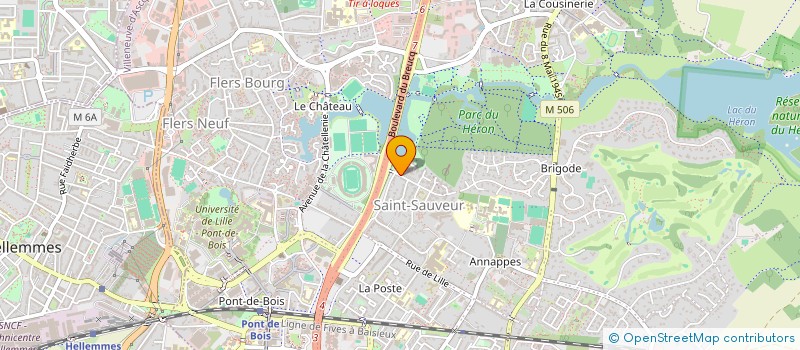 localisation de l'entreprise SCI DU PARC à VILLENEUVE-D'ASCQ