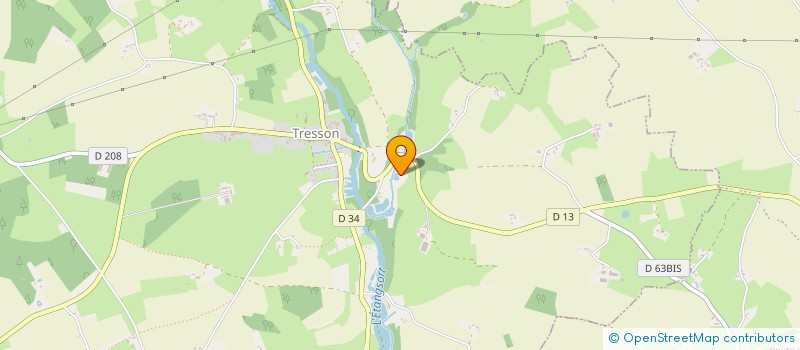 localisation de l'entreprise SCI DU PARC  BOULOIRE