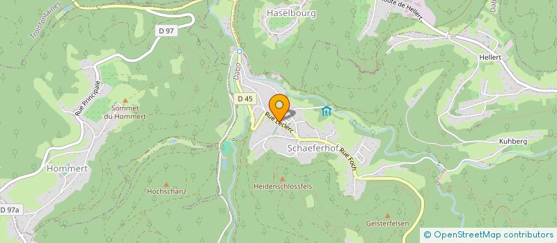 localisation de l'entreprise SCI DU PARC à DABO