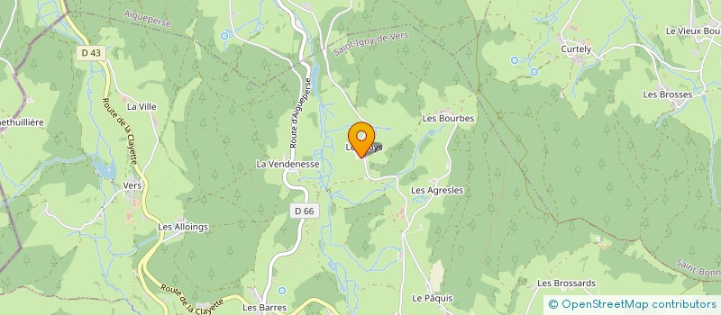 localisation de l'entreprise SCI DU PARC  SAINT-IGNY-DE-VERS