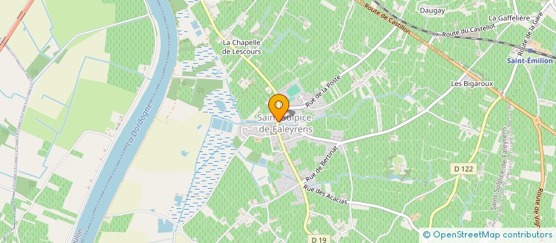 localisation de l'entreprise SCI DU PARC  SAINT-SULPICE-DE-FALEYRENS