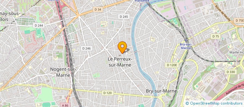 localisation de l'entreprise SCI DU PARC  LE PERREUX-SUR-MARNE