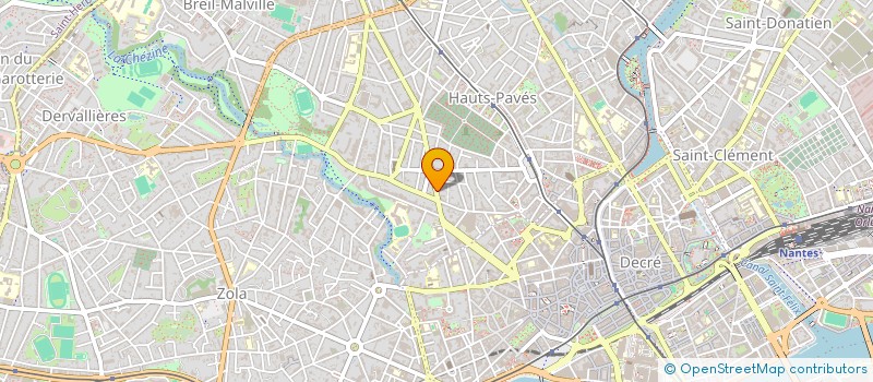 localisation de l'entreprise SCI DU PARC à NANTES