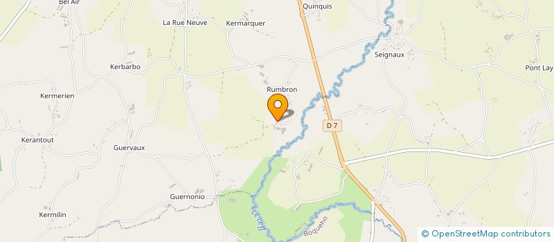 localisation de l'entreprise SCI DU PARC  CHATELAUDREN-PLOUAGAT