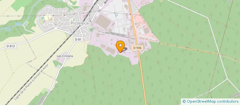 localisation de l'entreprise SCI DU PARC à VILLERS-COTTERETS