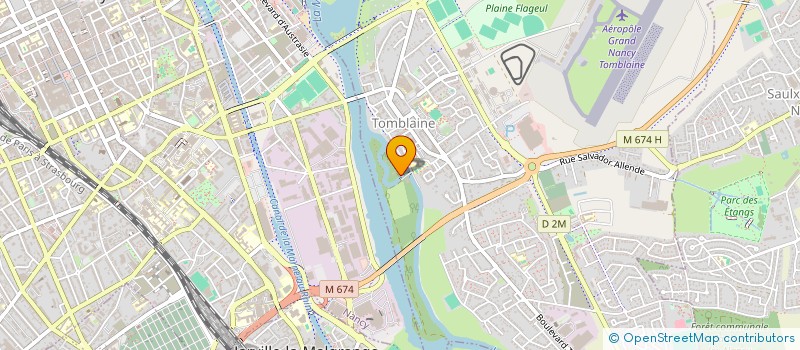 localisation de l'entreprise SCI DU PARC  TOMBLAINE
