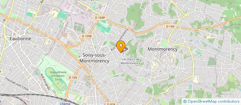 localisation de l'entreprise SCI DU PARC à SOISY-SOUS-MONTMORENCY