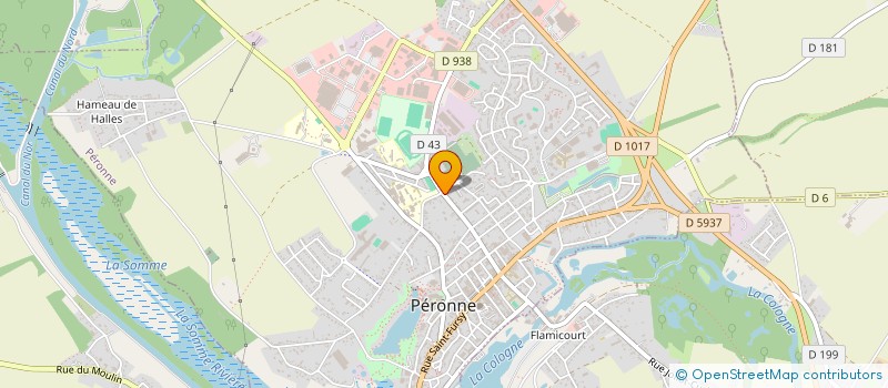 localisation de l'entreprise SCI DU PARC à PERONNE