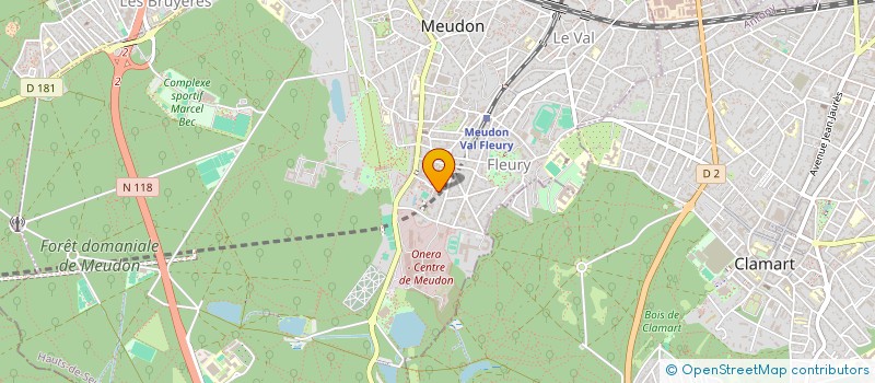 localisation de l'entreprise SCI DU PARC à MEUDON