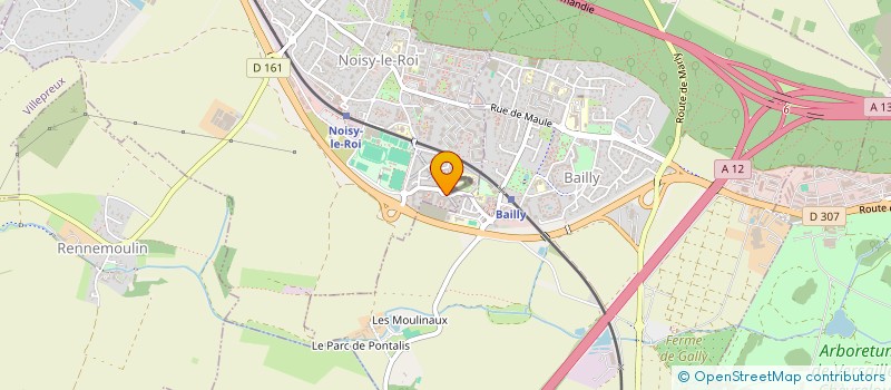 localisation de l'entreprise SCI DU PARC à NOISY-LE-ROI