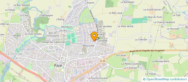 localisation de l'entreprise SCI DU PARC à PACE