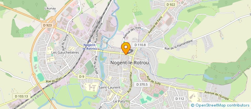 localisation de l'entreprise SCI DU PARC à NOGENT-LE-ROTROU