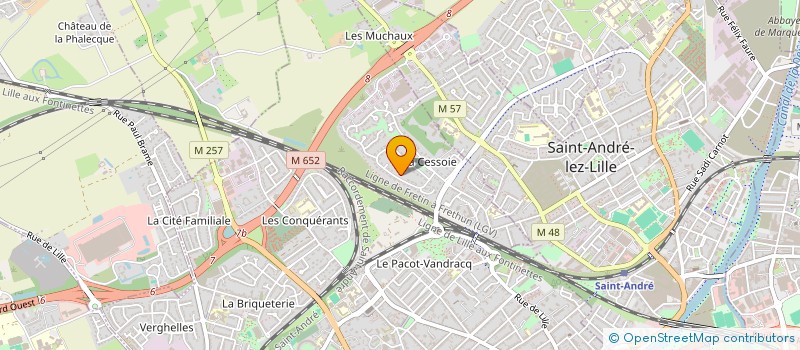 localisation de l'entreprise SCI DU PARC à LAMBERSART