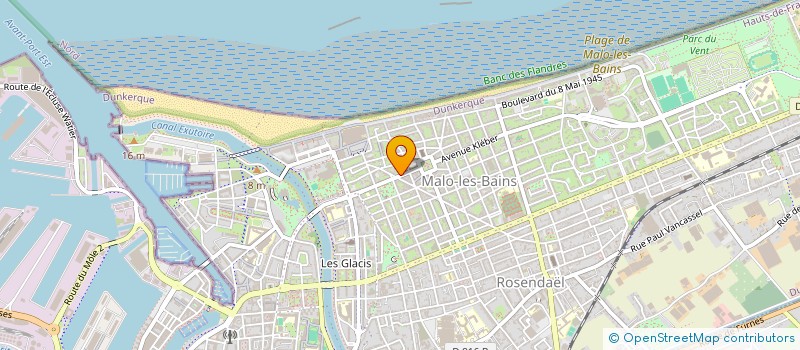 localisation de l'entreprise SCI DU PARC à DUNKERQUE