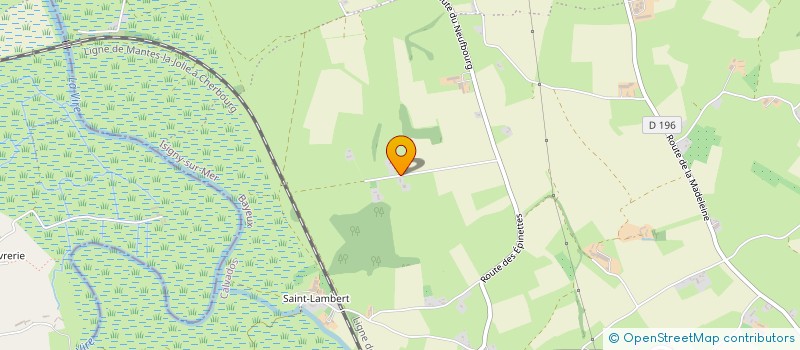 localisation de l'entreprise SCI DU PARC  ISIGNY-SUR-MER