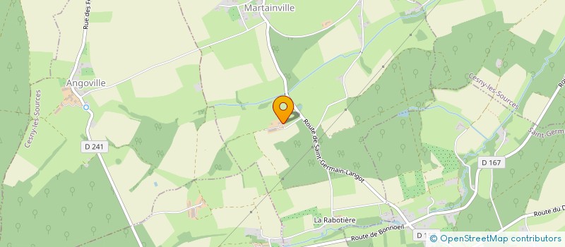 localisation de l'entreprise SCI DU PARC  MARTAINVILLE