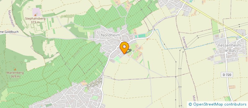 localisation de l'entreprise SCI DU PARC  NORDHEIM