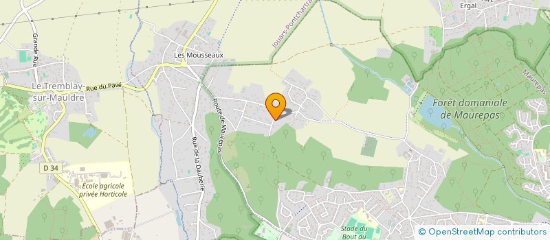 localisation de l'entreprise SCI DU PARC AU LOUP  LES MESNULS