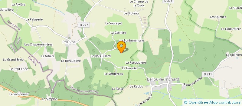 localisation de l'entreprise SCI DU PARC AUX ROSES à POUVRAI