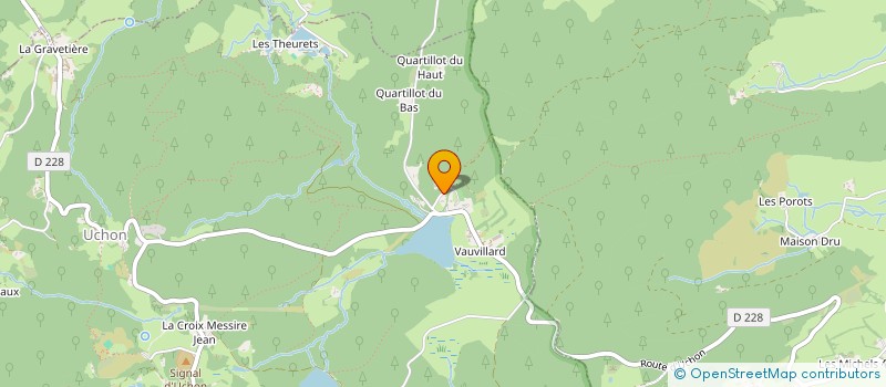 localisation de l'entreprise SCI DU PARC BONNARDOT  UCHON