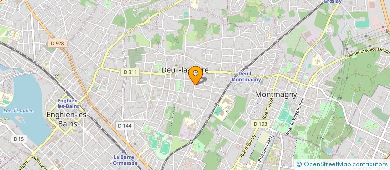 localisation de l'entreprise SCI DU PARC D ANTIBES  DEUIL-LA-BARRE