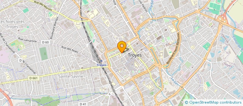 localisation de l'entreprise SCI DU PARC DE GERAUDOT à TROYES