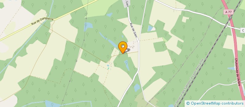 localisation de l'entreprise SCI DU PARC DE LA DEFENSE  LES CHOUX