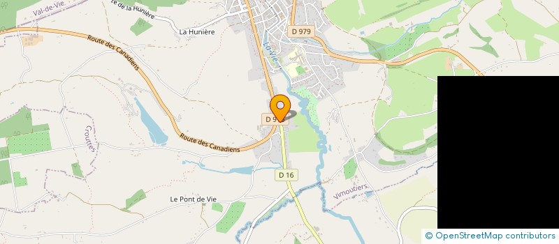 localisation de l'entreprise SCI DU PARC DE LA VALLEE à VIMOUTIERS