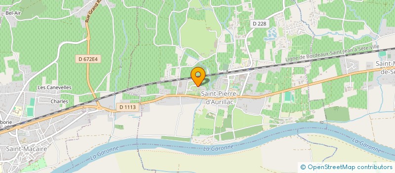 localisation de l'entreprise SCI DU PARC DU DAURAT  SAINT-PIERRE-D'AURILLAC