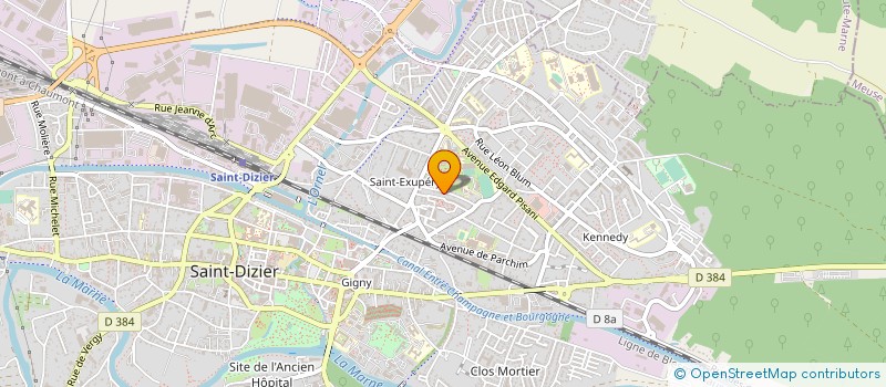 localisation de l'entreprise SCI DU PARC ET D HOERICOURT  MAUNY