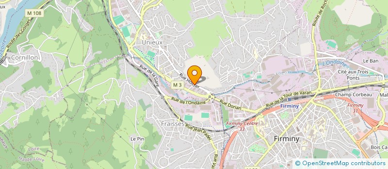 localisation de l'entreprise SCI DU PARC HOLTZER  UNIEUX