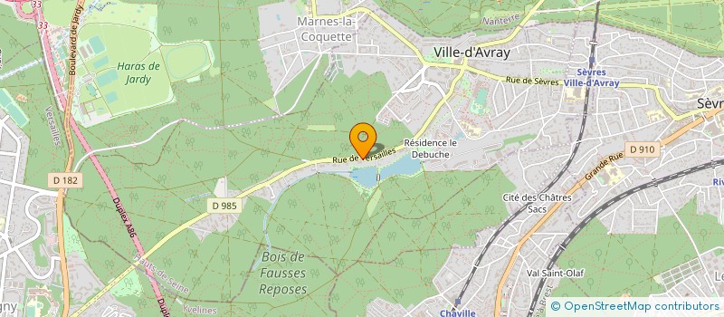 localisation de l'entreprise SCI DU PARC MARNAIS  VILLE-D'AVRAY