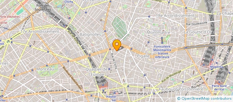 localisation de l'entreprise SCI DU PARC MAZON  PARIS