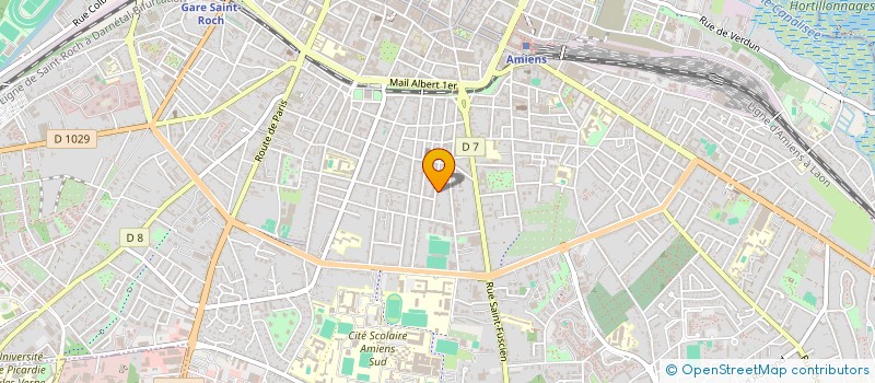 localisation de l'entreprise SCI DU PARC SAINT FUSCIEN à AMIENS