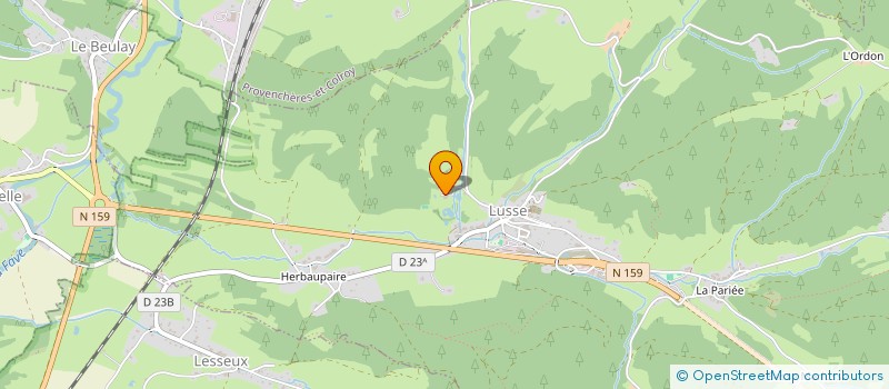 localisation de l'entreprise SCI DU PARC SAINTE MARIE  LUSSE